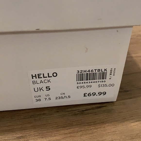 BNWT TOPSHOP Leather Midcalf Boots - Picture 5 of 5